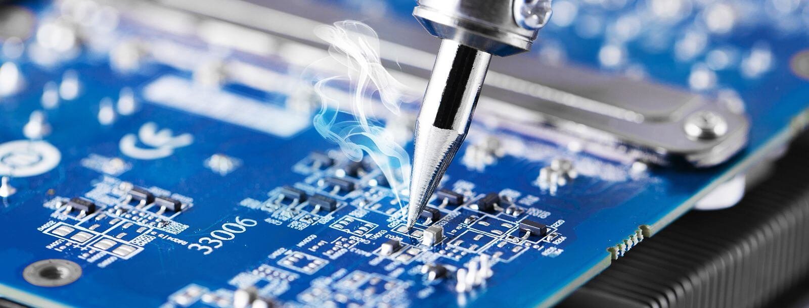 Soldering led diode